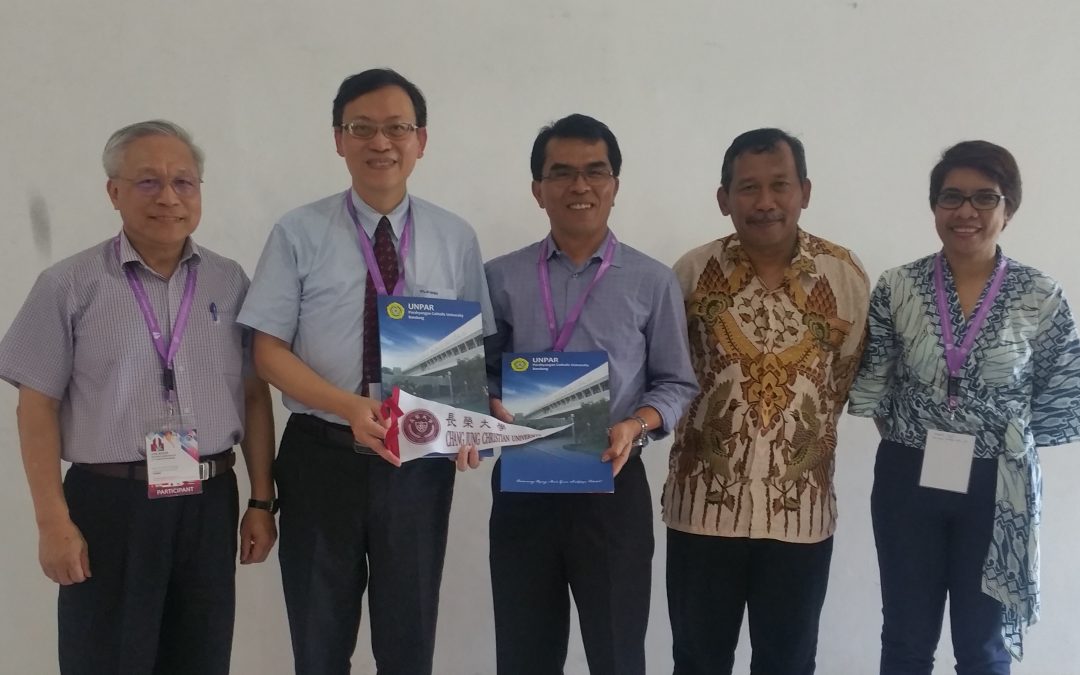 The MoU signing with Chang Jung University (14/10/2016)