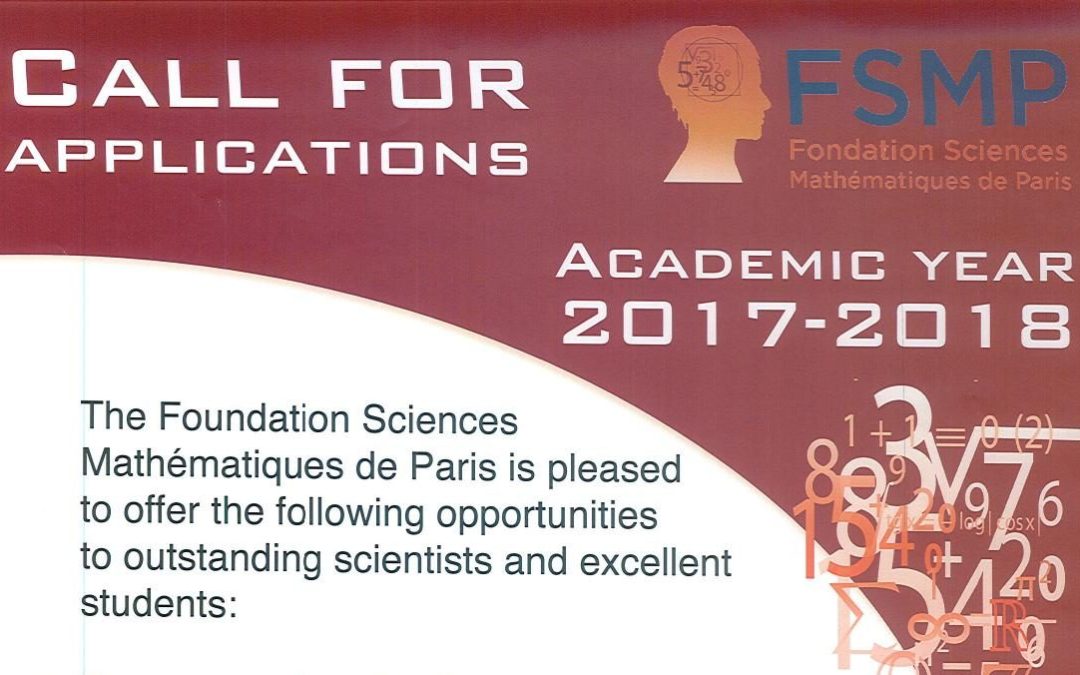 Call for Cooperation with France in Mathematics (November 2016)