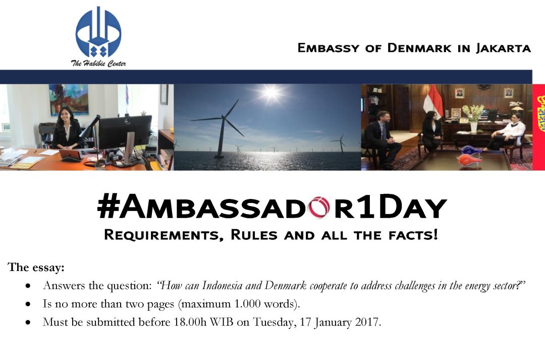 #Ambassador1Day Essay Competition (January 2017)