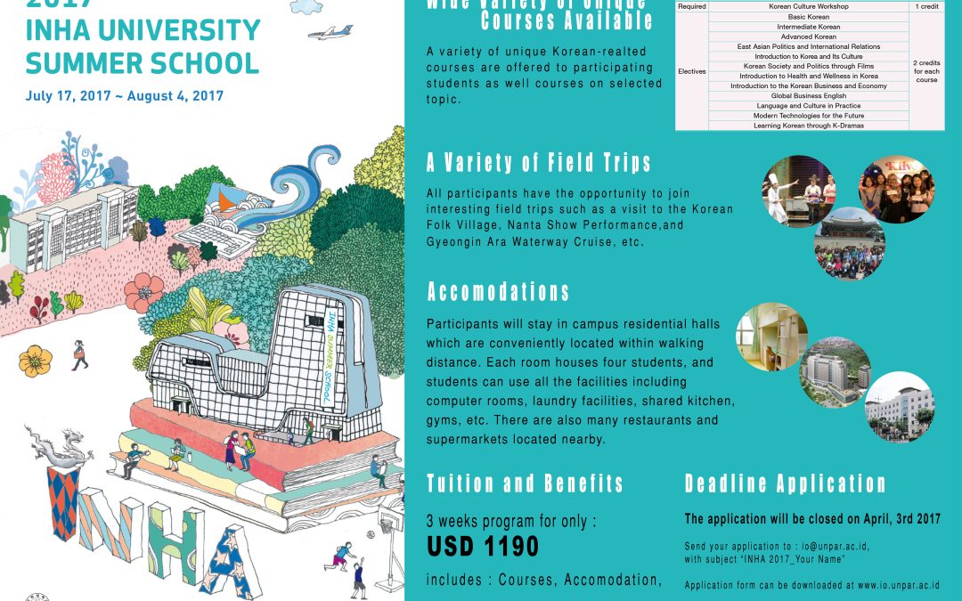 INHA Summer School (March 2017)