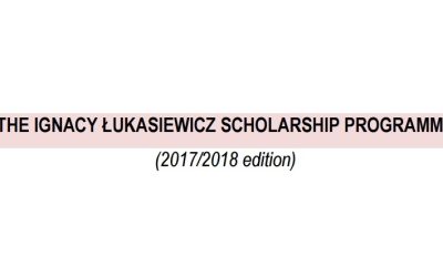 Ignacy Lukasiewicz Scholarship (May 2017)