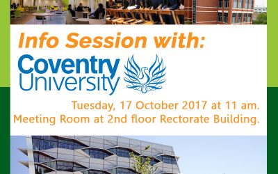 Info Session with Coventry University
