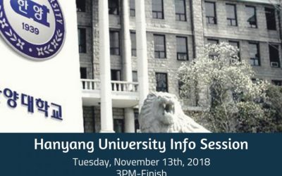 Hanyang University Info Session