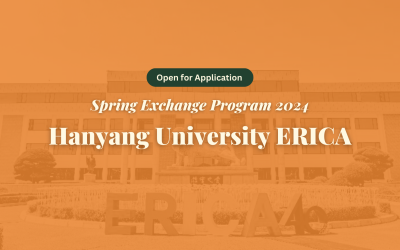 [Closed] Hanyang University Spring Exchange Program 2024